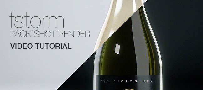 Packshot Lighting with FStorm in 3ds Max - Video Tutorial